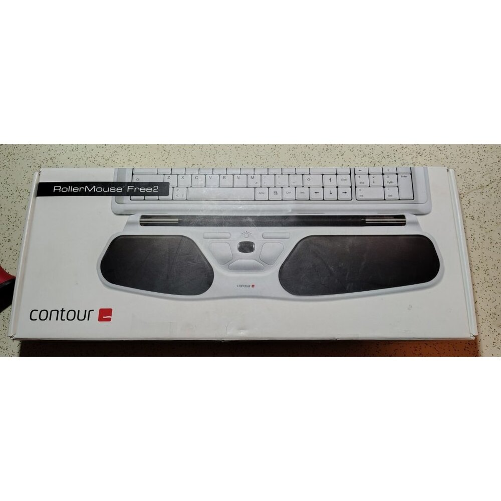 Contour RollerMouse Free 2 Ergonomic USB Mouse CLEAN, TESTED & perfect WORKING
